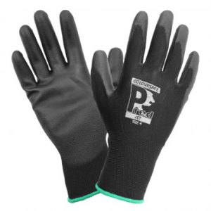 Gants Atelier Polyurethane Noir Homologue Ce - Taille 9 (Paire)