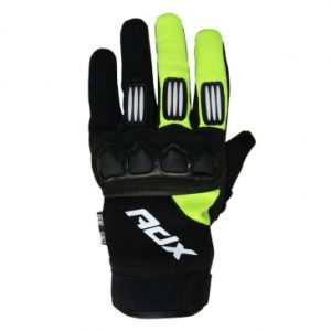 Gants Cross Adx Town Noir/jaune Fluo T 8 (S) (Homologue en 13594:2015)