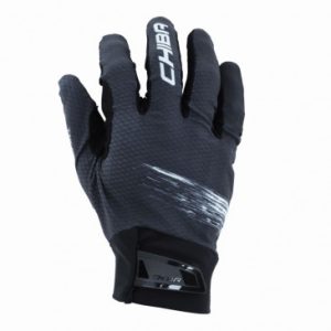 Gants Velo City Long Chiba Threesixty Pro Gris Anthracite Long M (Paire Sur Carte) - Qualite Allemande - (Offre Limitee)