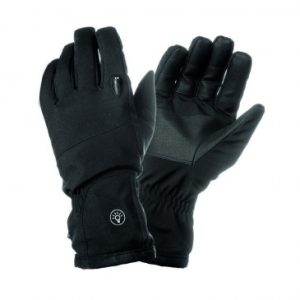 Gants Velo City Long Tucano Lux Noir Taille L avec Eclairage Led USB Integre (Paire Sur Carte)