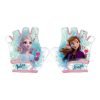 Gants Velo Court Enfant Disney Frozen Blanc/bleu (Paire Sur Carte)