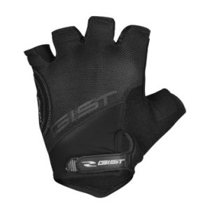 Gants Velo Court Gist D-grip Gel Ete Noir L (Paire Sur Carte) avec Velcro -5511