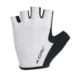 Gants Velo Court Gist Rapid Gel Noir/blanc M (Paire Sur Carte) Sans Velcro -5518-