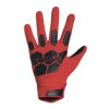 Gants Velo VTT Long Gist Armor Rouge S (Paire Sur Carte) Compatible Ecran Tactile -5555