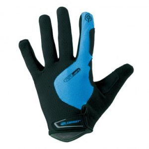 Gants Velo VTT Long Gist Hero Gel Bleu XL (Paire Sur Carte) Compatible Ecran Tactile -5532