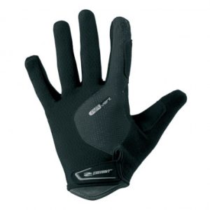 Gants Velo VTT Long Gist Hero Gel Noir L (Paire Sur Carte) Compatible Ecran Tactile -5532