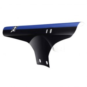 Garde Boue VTT Av Velox Colori Noir/bleu Fixation Fourche Rilsan