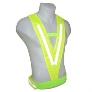 Gilet/bande Reflechissante Corporelle Securite Gravity Taille Unique