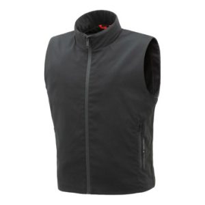 Gilet Chauffant Tucano Topwarm Noir Coupe Vent et Respirant T46 (S) (Batterie Non Incluse)