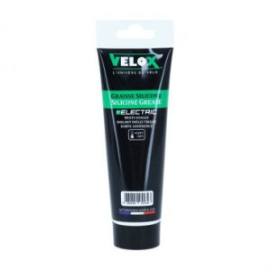 Graisse Velo Velox Silicone pour VAE Vélo Electrique - Isolant Dielectrique (Tube de 100ml) (Vendu à l'unité) - Insoluble Dans L'eau