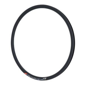 Jante Route 700 Gravel Noir 32t. Disque Tubeless Ready Double Paroi Profil 28mm - 622x19c