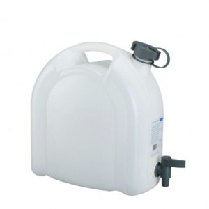 Jerrycan/bidon Eau Pressol en Polyethylene Transparent avec Bouchon et Robinet 10l