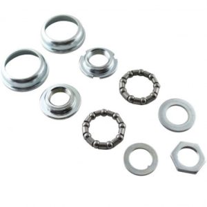 Jeu de Pedalier Bmx Acier (Diametre Externe Des Cuvettes 51.5mm) (Kit)