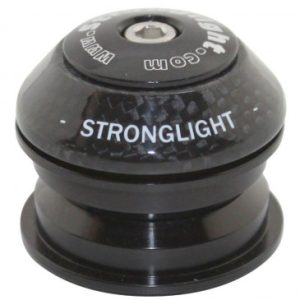 Jeu Direction Semi Integre 1"1/8 (44mm) Stronglight Raz Alu Roulements Annulaires Cuvette Superieure Carbone