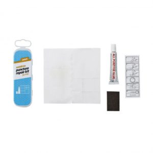 Kit Reparation Chambre à Air Weldtite Patch Pvc - Boite (8 Bandes Pvc Pre-coupees + Colle 5g + Papier Ponce) avec Notice