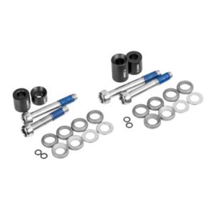 Kit Vis et Entretoises Frein à Disque VTT Sram pour Disque de 160mm Sur Cadre / Fourche 140mm et Disque 200mm Sur Carde / Fourche 180mm pour Post-mount (Avec 2 Kits)