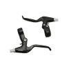 Levier de Frein Vtt/vtc V-brake 3 Doigts Gravity Alu Noir (Paire Sur Carte)