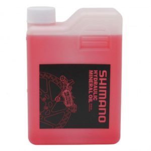 Liquide de Frein / Huile Velo Shimano Mineral (1 Litre) - Usage Professionnel pour Atelier Uniquement