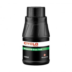 Liquide de Frein / Huile Weldtite Cyclo Mineral pour Shimano/tektro/magura (125ml)