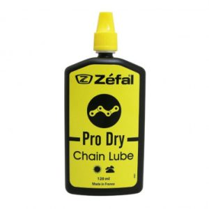 Lubrifiant Velo Chaine et Derailleur Zefal Seche Dry Lube pour Condition Seche Ou Poussiereuse (Burette 125ml)