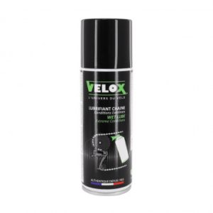 Lubrifiant Velo Velox Wet Lube pour Chaines Conditions Extremes Boue et Humidite (200ml)