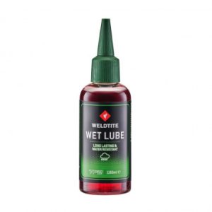 Lubrifiant Velo Weldtite Tf2 Extreme Wet pour Chaines Conditions Humides (100ml)