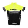Maillot Gist Enfant Manches Courtes Zip Total Jaune Degrade 8/10 Ans - 8105