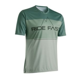 Maillot Gist VTT Homme Hills Manches Courte Vert M -5365