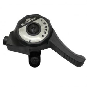 Manette VTT Sunrace Droite Shift à Collier Sur Cintre 6v.