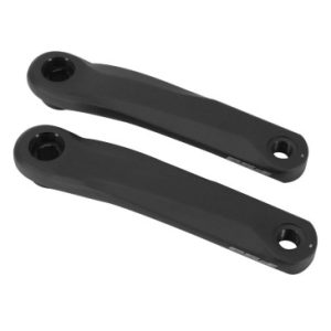 Manivelle Droite + Gauche VAE Vélo Electrique / E-bike Fsa Ck-745 165mm Noir Jis pour Moteur Shimano E5000 (Paire)