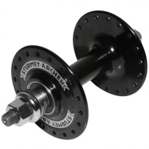 Moyeu Route Sturmey Archer Noir 36t. Avant pour Fixie