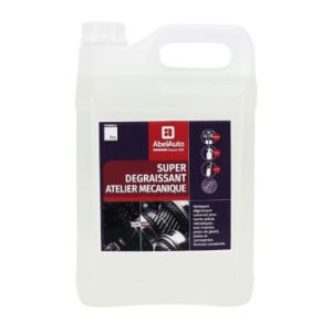 Nettoyant Super Degraissant Atelier Abel Auto 5l pour Pieces Mecanique et Carrosserie (Marque Francaise) -gamme Professionnelle-