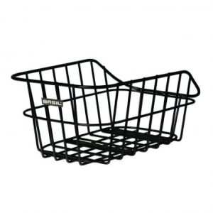 Panier Arriere Alu Basil Cento Noir (45x33x21cm)