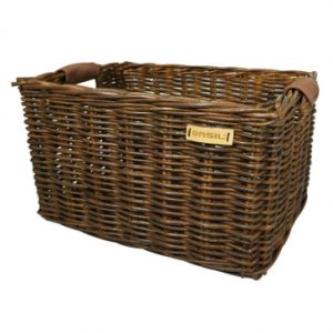 Panier Avant/arriere Basil Dorset L Osier Nature (52x36x26cm) (Sans Fixation)