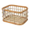 Panier Avant/arriere Basil Green Life 18l Rotin (39x29x22cm) (Sans Fixation)