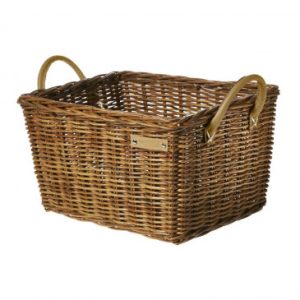 Panier Avant/arriere Basil Portland Osier Vintage (36x29x24cm) (Sans Fixation)