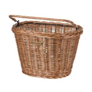 Panier Avant Basil Bremen Osier (39x29x29cm) Compatible Klickfix (Livre Sans Fixation)