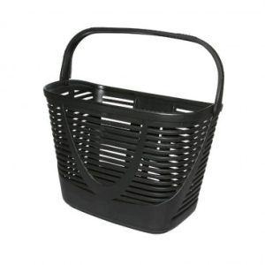 Panier Avant Plastique Klickfix Lamello Mini 12l Noir (32x24x22cm)