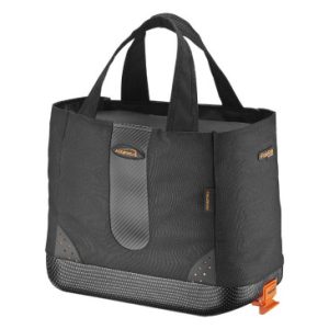 Panier/sac avec Poignees Ibera Shopping Noir 16l Fixation Arriere Systeme Pakrak (36x16x30cm)