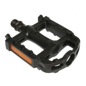 Pedale VTT Gravity Resine Noir 9/16" Roulement Du (Paire)