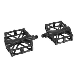 Pedale VTT Platefrome Descente / Bmx Gravity Alu Noir 1/2" (Paire)