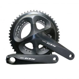 Pedalier Route Shimano 11v. 105 R7000 Noir 170mm 52-36