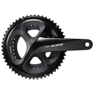 Pedalier Route Shimano 11v. 105 R7000 Noir 175mm 52-36