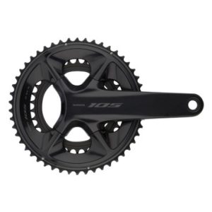 Pedalier Route Shimano 12v. 105 R7100 Noir 170mm 50-34