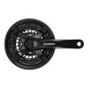 Pedalier VTT Shimano 7/8v. Ty501 Noir 170mm 42-34-24 (Boitier 122mm)