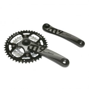 Pedalier VTT Sunrace 7/8/9v. M9 Alu Noir 175mm 44-32-22 (Boitier Lg122.5mm)