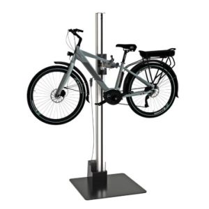 Pied D'atelier de Reparation Velo Professionnel Opus Power Electrique (Avec Telecommande) Supporte 40kgs