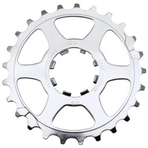 Pignon 10v. Miche pour Campagnolo 25d. Derniere Position