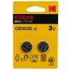 Pile Bouton Cr2025 Kodak Lithium 3v (Vendu Par 2)