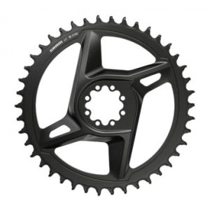 Plateau / Couronne Gravel Direct Mount pour Sram Origine 44dts Mono Rival Alu Noir X-sync 12v.